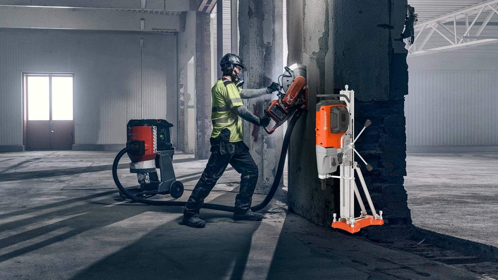 HVAC Opening Core Cutting